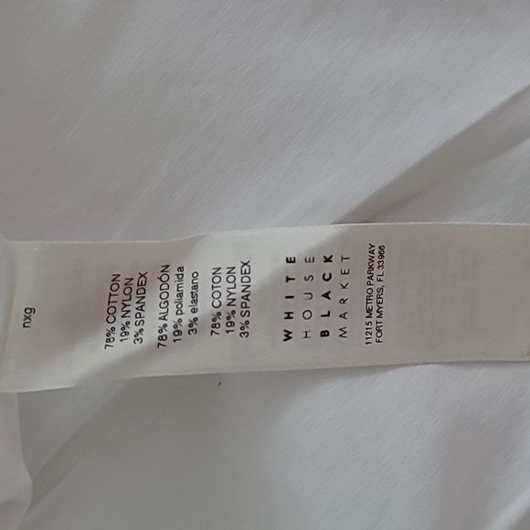 WHBM Ruffled Cold Shoulder Top - Picture 6 of 6